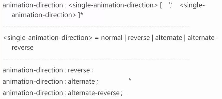 animation-direction