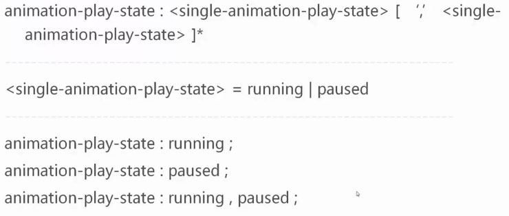 animation-play-state